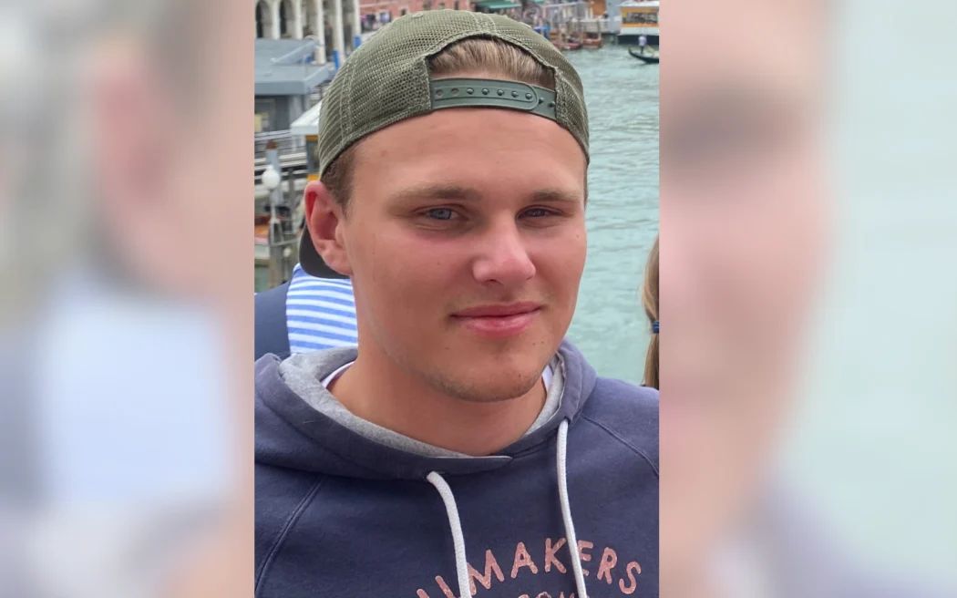 Mount Maunganui landslide victim Måns Loke Bernhardsson, from Sweden. Photo: Supplied