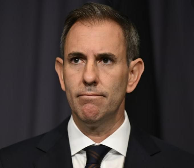‘Even when the strait [of Hormuz] is properly reopened, we don’t expect things to go back to normal straight away,’ Australian treasurer Jim Chalmers said on Monday. Photograph: Lukas Coch/AAP
